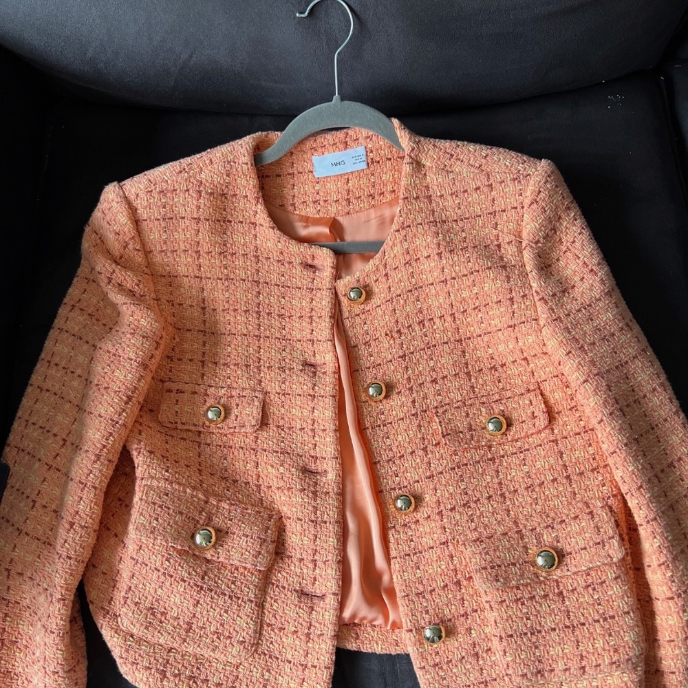 Mango tweed jacket